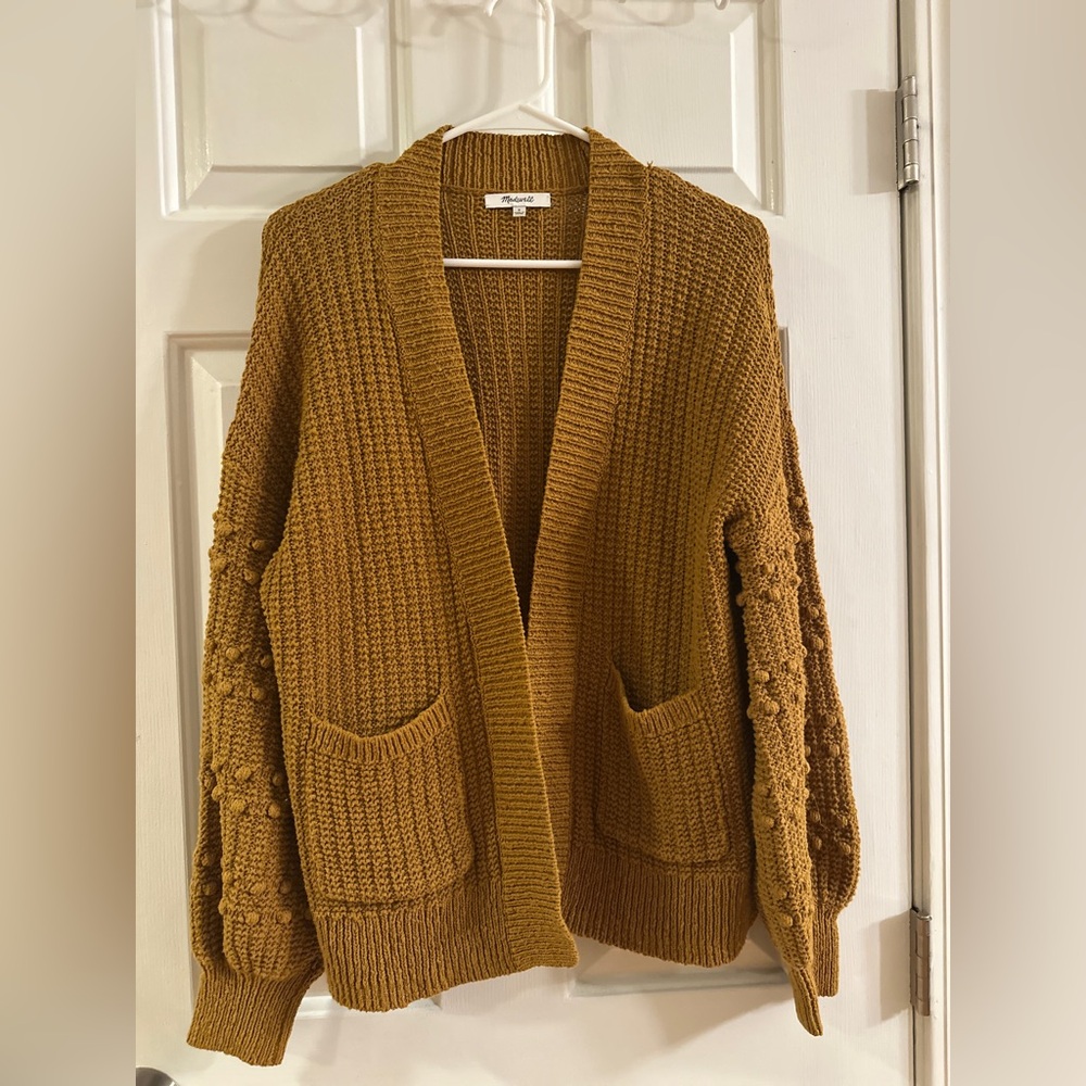 Madewell Golden Textured Cardigan